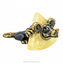 Статуэтка с янтарем "Мышь в сыре", фотография 1. Интернет-магазин ЛАВКА ПОДАРКОВ