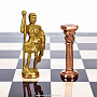 Подарочные шахматы с латунными фигурами "Римляне" 48х48 см, фотография 7. Интернет-магазин ЛАВКА ПОДАРКОВ