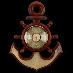 0020018 Златоуст БАРОМЕТР "Якорь" М-15 настенные