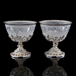 0070126 Златоуст КРЕМАНКА "ЗИМА" серебр в ПУ