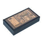 Шкатулка из бересты "Евро"