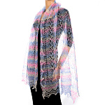 0059514 Пуховый платок 70*170см ПАЛАНТИН "РАДУГА" разные цвета