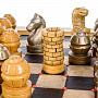 Эксклюзивные большие деревянные шахматы ручной работы "Животный мир" 76х76 см, фотография 7. Интернет-магазин ЛАВКА ПОДАРКОВ