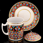 0039463/81.25191.00.1 ЛФЗ БОКАЛ с крыш. СНЕЖНОЕ УТРО  ГОТИЧЕСКИЙ 1 ТН1