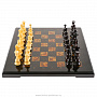 Шахматы с фигурами из янтаря "Жемчужина Африки" 43х43 см, фотография 3. Интернет-магазин ЛАВКА ПОДАРКОВ