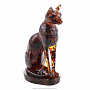Скульптура из янтаря "Кошка Бастет", фотография 2. Интернет-магазин ЛАВКА ПОДАРКОВ