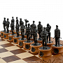 Шахматы "Великая отечественная война" 48х48 см, фотография 7. Интернет-магазин ЛАВКА ПОДАРКОВ