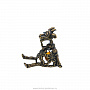 Колокольчик с янтарем "Коза", фотография 3. Интернет-магазин ЛАВКА ПОДАРКОВ