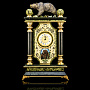 Часы каминные "Медведь". Златоуст, фотография 1. Интернет-магазин ЛАВКА ПОДАРКОВ