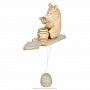 Богородская деревянная игрушка "Медведь с медом", фотография 3. Интернет-магазин ЛАВКА ПОДАРКОВ