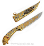  Златоуст Сувенирное оружие НОЖ "ТИГР" в дер.кор.