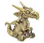 0074875 Микляихское литье Статуэтка "ДРАКОН"с тубусом Ж-66Т