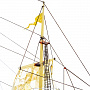 Модель корабля из янтаря "Парусник", фотография 7. Интернет-магазин ЛАВКА ПОДАРКОВ