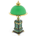 0021431/6478 Нат.поделочный камень ЛАМПА НАСТОЛЬНАЯ ОСНОВАНИЕ