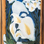 Панно из дерева "Девушка с цветами" 83х56 см, фотография 4. Интернет-магазин ЛАВКА ПОДАРКОВ