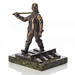 10632 Бронза скульптура "Путейщица"