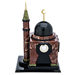 Часы из натурального камня "Мечеть"