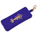 -2090000022155 Ключница кожа иск Мод 580 Рис 2935 А разм 12.5*5*2 /кожа иск фиолетовая /7.4.06