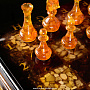 Шахматы в ларце с инкрустацией из янтаря и янтарными фигурами, фотография 13. Интернет-магазин ЛАВКА ПОДАРКОВ