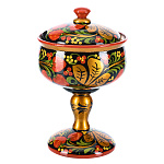 0072044 Хохлома САХАРНИЦА 12*19 см