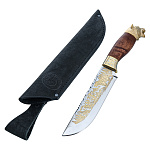 0016826 Златоуст Оружие сувенирное НОЖ МЕДВЕДЬ,голова НС 29 