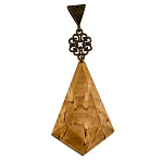 Кулон-оберег из карельской березы