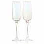 Набор 2 бокала для шампанского 180 мл "Радуга", фотография 2. Интернет-магазин ЛАВКА ПОДАРКОВ