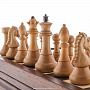 Шахматный ларец с деревянными фигурами 43х43 см, фотография 5. Интернет-магазин ЛАВКА ПОДАРКОВ