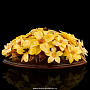 Настольная цветочная композиция из янтаря, фотография 1. Интернет-магазин ЛАВКА ПОДАРКОВ