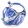 Конфетница "Лебедь". Гжель, фотография 1. Интернет-магазин ЛАВКА ПОДАРКОВ