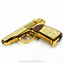 Пистолет подарочный золочёный. MAKAROV. Златоуст , фотография 7. Интернет-магазин ЛАВКА ПОДАРКОВ