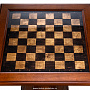 Деревянный шахматный стол 77х77 см, фотография 11. Интернет-магазин ЛАВКА ПОДАРКОВ