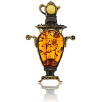 0045982/1171 Сувенир Магнит Самовар Суздальский Сувенир (коньячный)