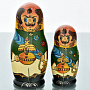 Матрешка "Сказ о Левше" 5 мест (в ассортименте), фотография 3. Интернет-магазин ЛАВКА ПОДАРКОВ