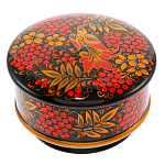 0074735 Хохлома Шкатулка (коробочка) 17*10 см 