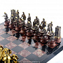 Шахматы из камня "Русско-турецкие", фотография 3. Интернет-магазин ЛАВКА ПОДАРКОВ