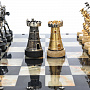 Шахматы с полем из камня и фигурами из серебра "Сражение" 35х35 см, фотография 10. Интернет-магазин ЛАВКА ПОДАРКОВ
