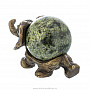 Бронзовая скульптура "Слон с шаром", фотография 3. Интернет-магазин ЛАВКА ПОДАРКОВ