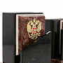 Письменный мини-набор из камня "Герб", фотография 9. Интернет-магазин ЛАВКА ПОДАРКОВ