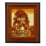 0065119/15*12см (17*20см)  Картина (янтарная крошка)  "ПЕЙЗАЖ" № 33 малая 