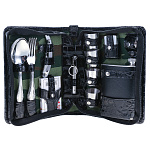 2500141-4персоны Набор для пикника "Дорожный" (несессер)(с картиной)