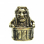 Наперсток "Баба Яга" бронза, фотография 1. Интернет-магазин ЛАВКА ПОДАРКОВ