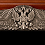 0055070/16-280/44*40см Гальванопластика Панно "Наган со знаками ФСБ"  (16-280), фотография 2. Интернет-магазин ЛАВКА ПОДАРКОВ
