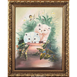 Картина "Котята" 40 х 30 см