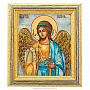 Икона на перламутре "Ангел Хранитель" 16 х 18 см, фотография 1. Интернет-магазин ЛАВКА ПОДАРКОВ