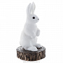Скульптура из натурального камня "Кролик на пне". Ангидрид, фотография 6. Интернет-магазин ЛАВКА ПОДАРКОВ