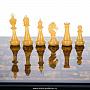 Шахматы-шашки с фигурами из янтаря "Амбассадор" 32х32 см, фотография 4. Интернет-магазин ЛАВКА ПОДАРКОВ