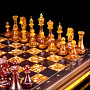 Шахматы-шашки с янтарными фигурами "Европа", фотография 2. Интернет-магазин ЛАВКА ПОДАРКОВ