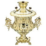 0070168/6л Самовар жаровый ВАЗА  латунный, толстостенный