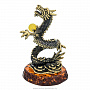 Статуэтка с янтарем "Дракон Мушу", фотография 4. Интернет-магазин ЛАВКА ПОДАРКОВ